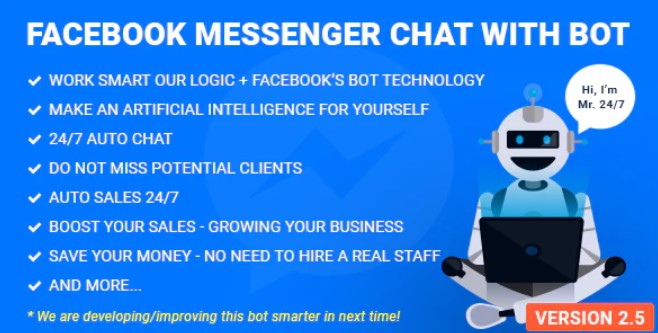 Facebook Messenger Chat with Bot